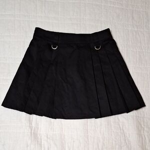 Forever 21 Black Mini Skirt with Pleats